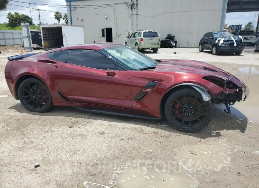 CHEVROLET CORVETTE G 2017 vin 1G1YW2D77H5123757 from auto auction Copart