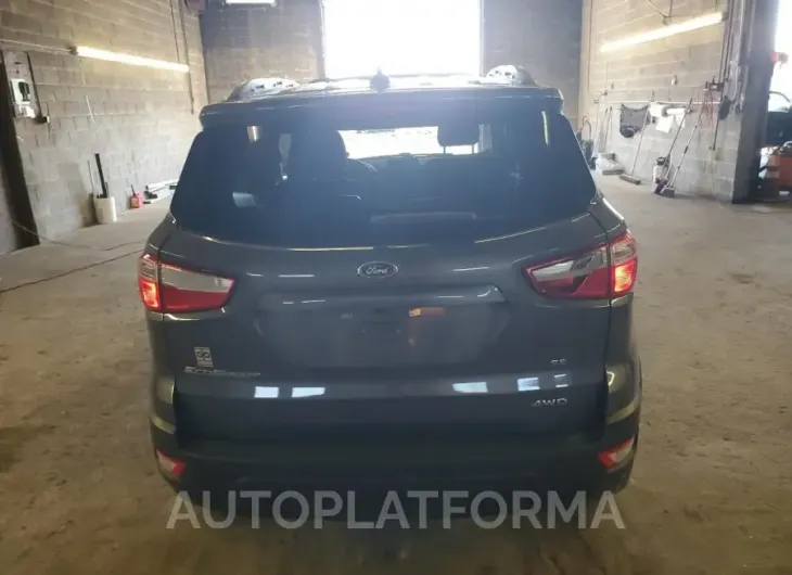 FORD ECOSPORT S 2020 vin MAJ6S3GL0LC352378 from auto auction Copart