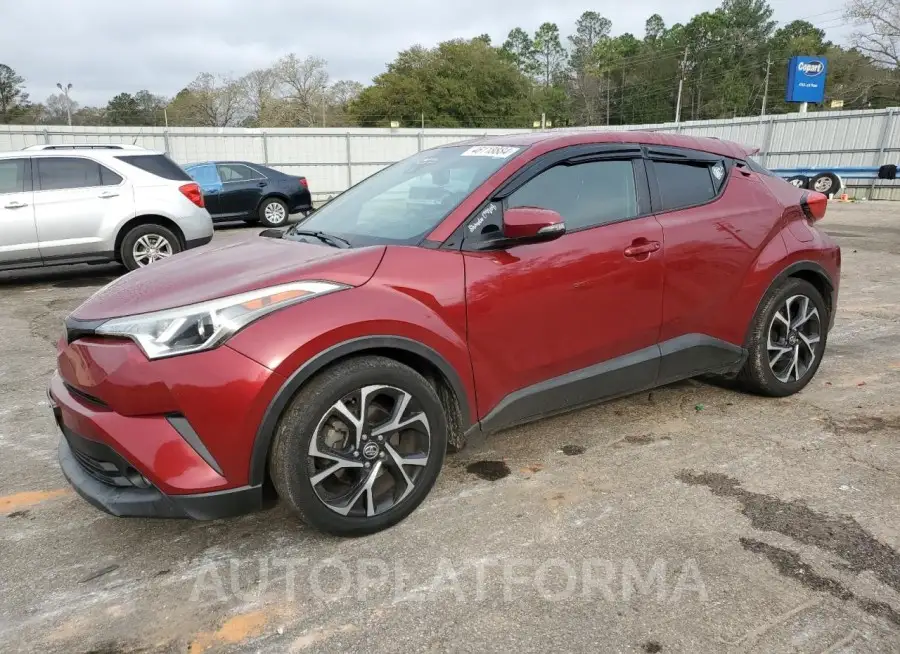 TOYOTA C-HR XLE 2018 vin NMTKHMBX0JR019745 from auto auction Copart