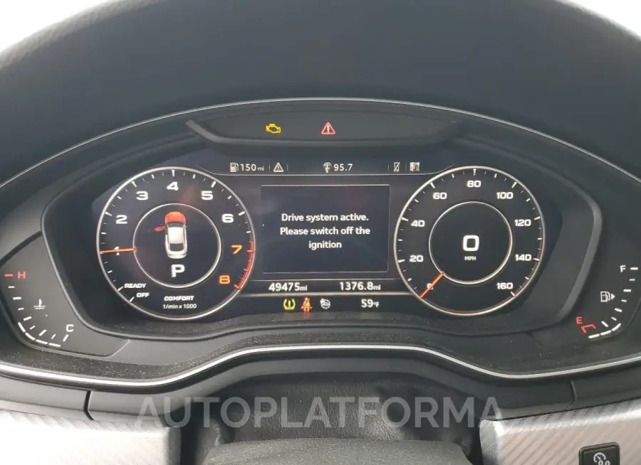 AUDI A5 PREMIUM 2019 vin WAUENCF53KA071070 from auto auction Copart