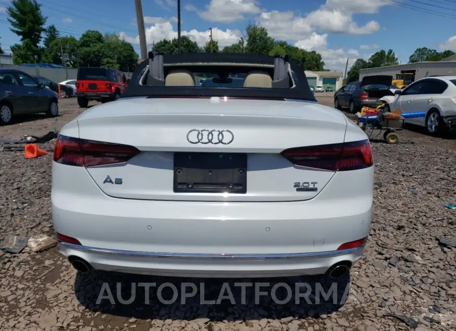 AUDI A5 PREMIUM 2018 vin WAUYNGF58JN011586 from auto auction Copart