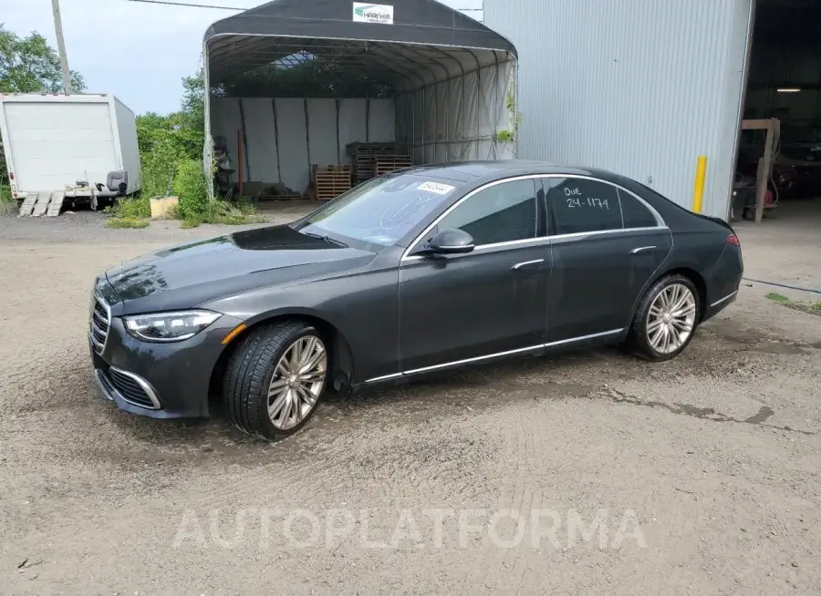 MERCEDES-BENZ S 500 4MAT 2022 vin W1K6F6DB8NA102788 from auto auction Copart