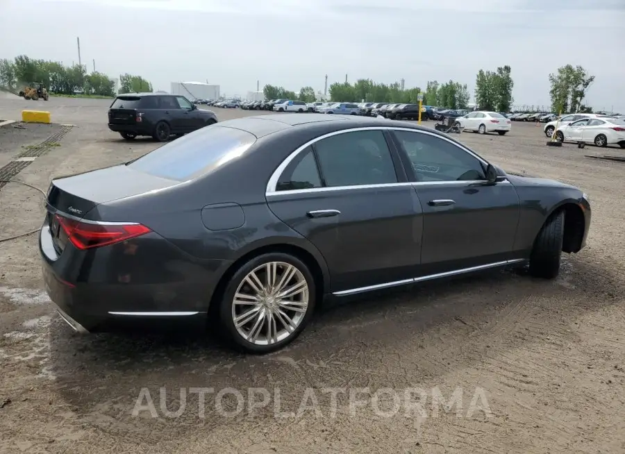 MERCEDES-BENZ S 500 4MAT 2022 vin W1K6F6DB8NA102788 from auto auction Copart