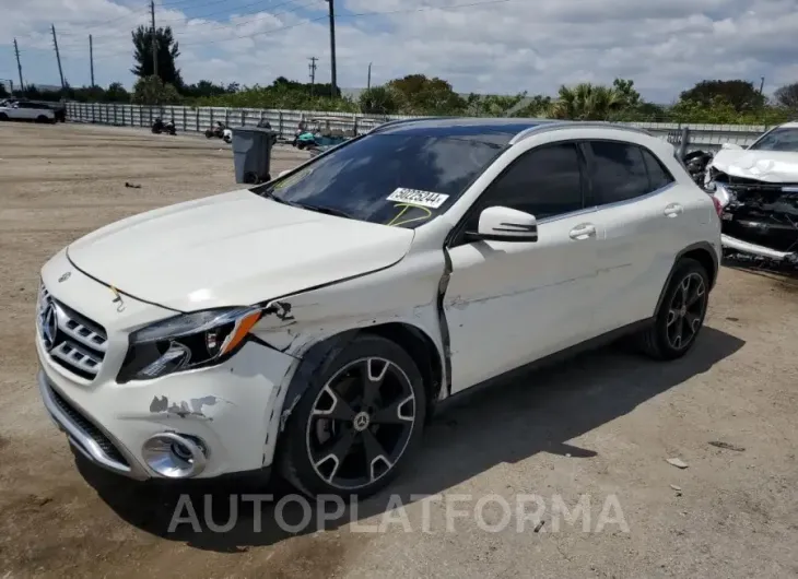 MERCEDES-BENZ GLA 250 2018 vin WDCTG4EBXJJ453784 from auto auction Copart