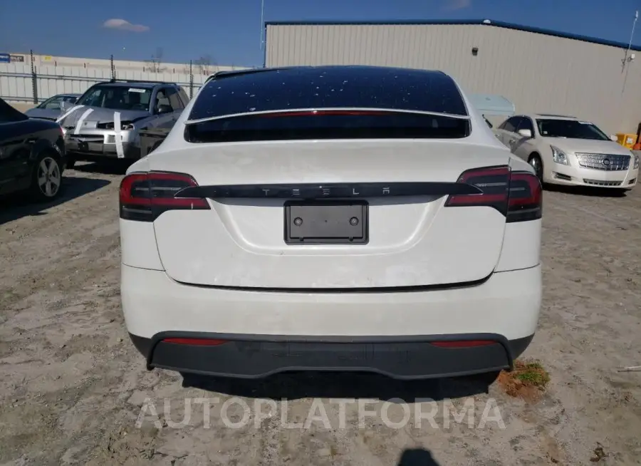 TESLA MODEL X 2023 vin 7SAXCBE5XPF383093 from auto auction Copart