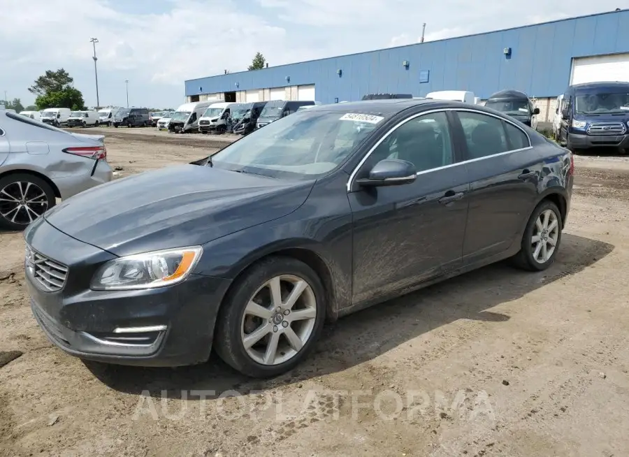 VOLVO S60 PREMIE 2016 vin YV126MFK3G2411313 from auto auction Copart