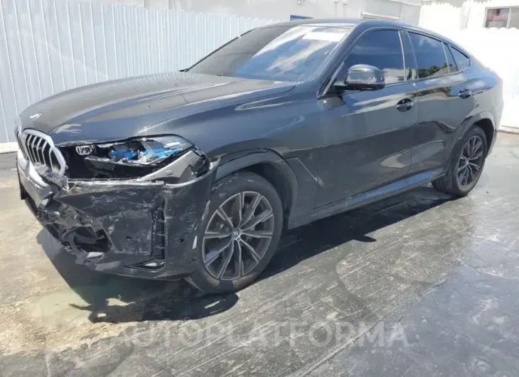 BMW X6 XDRIVE4 2024 vin 5UX33EX01R9U86025 from auto auction Copart