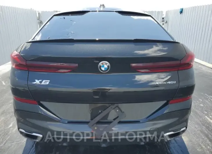 BMW X6 XDRIVE4 2024 vin 5UX33EX01R9U86025 from auto auction Copart