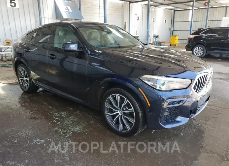 BMW X6 XDRIVE4 2023 vin 5UXCY6C07P9R50185 from auto auction Copart