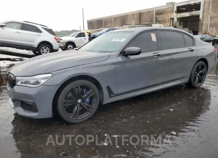 BMW 750 XI 2018 vin WBA7F2C52JB238919 from auto auction Copart