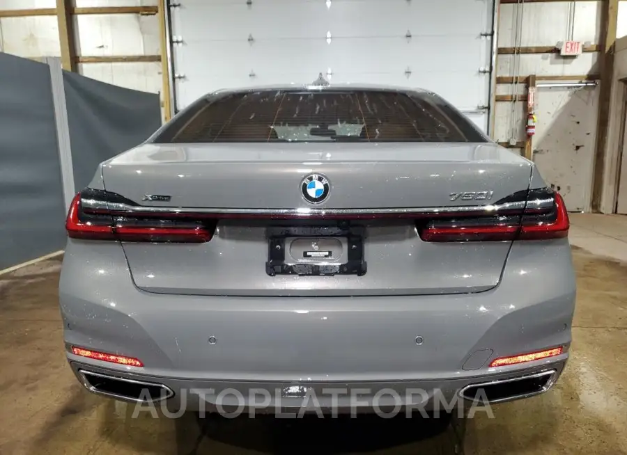 BMW 750 XI 2022 vin WBA7U2C08NCJ06516 from auto auction Copart