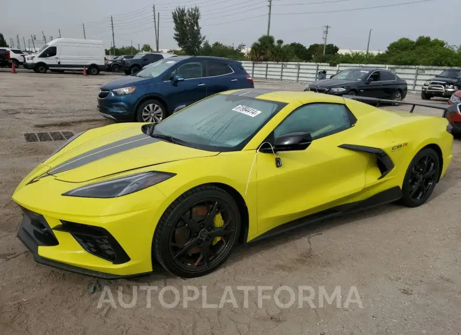 CHEVROLET CORVETTE S 2022 vin 1G1YC3D4XN5100893 from auto auction Copart