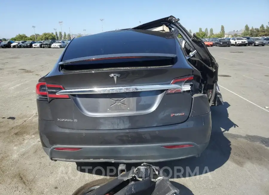 TESLA MODEL X 2016 vin 5YJXCAE44GF002658 from auto auction Copart