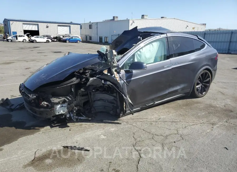 TESLA MODEL X 2016 vin 5YJXCAE44GF002658 from auto auction Copart