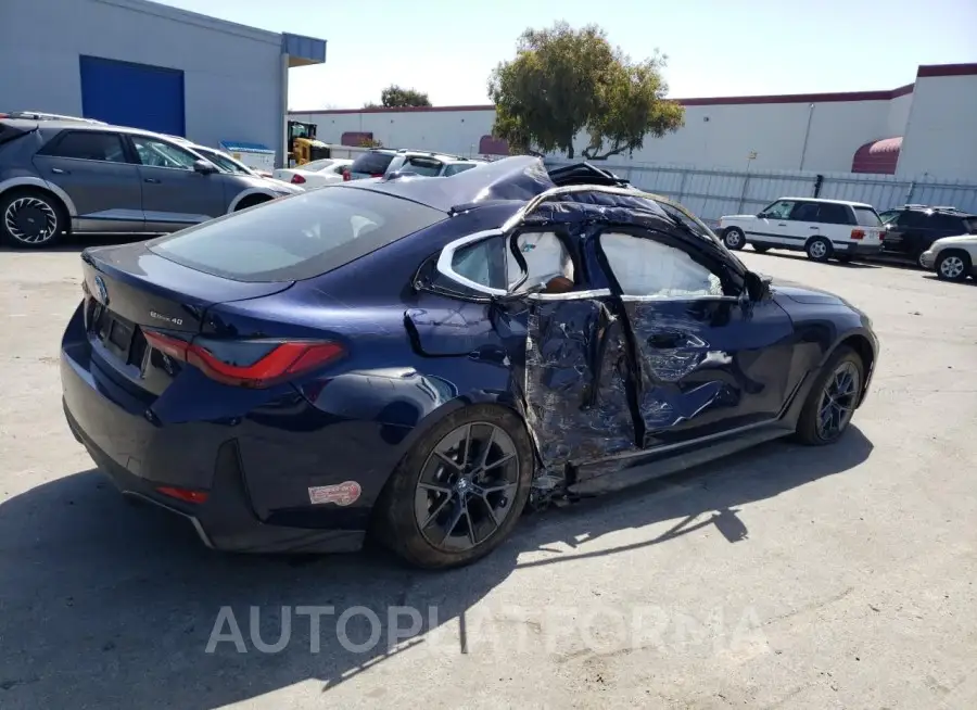 BMW I4 EDRIVE 2024 vin WBY73AW03RFS22088 from auto auction Copart