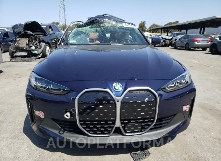 BMW I4 EDRIVE 2024 vin WBY73AW03RFS22088 from auto auction Copart