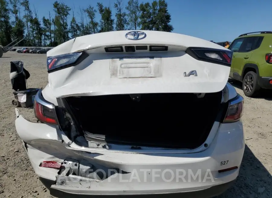 TOYOTA YARIS IA 2018 vin 3MYDLBYV6JY326527 from auto auction Copart