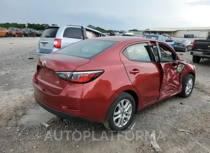 TOYOTA YARIS IA 2017 vin 3MYDLBYV9HY191280 from auto auction Copart