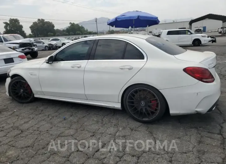 MERCEDES-BENZ C 63 AMG-S 2018 vin 55SWF8HB0JU268366 from auto auction Copart