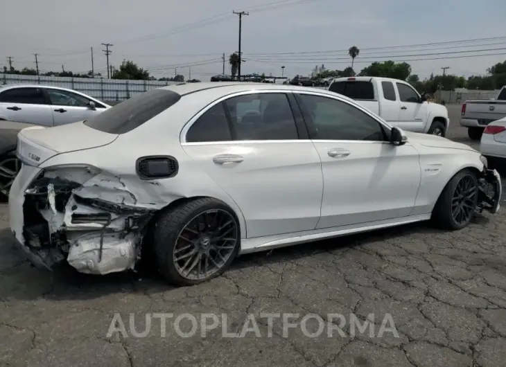 MERCEDES-BENZ C 63 AMG-S 2018 vin 55SWF8HB0JU268366 from auto auction Copart