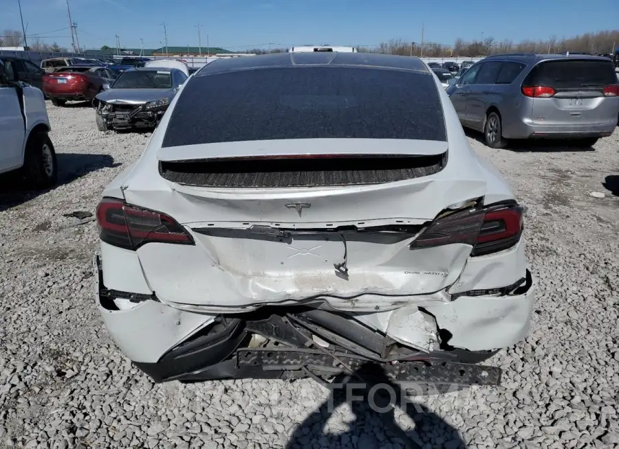 TESLA MODEL X 2020 vin 5YJXCDE20LF249217 from auto auction Copart