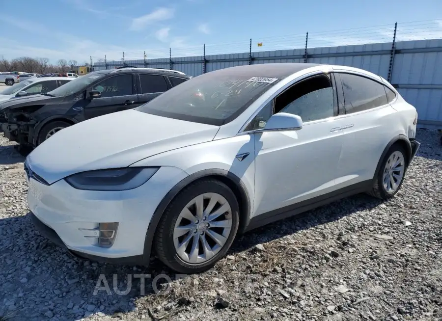 TESLA MODEL X 2020 vin 5YJXCDE20LF249217 from auto auction Copart