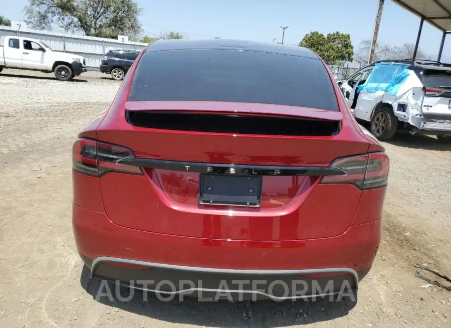 TESLA MODEL X 2024 vin 7SAXCBE63RF442058 from auto auction Copart