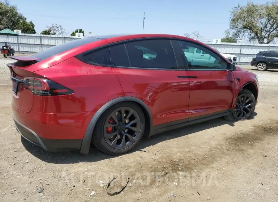 TESLA MODEL X 2024 vin 7SAXCBE63RF442058 from auto auction Copart