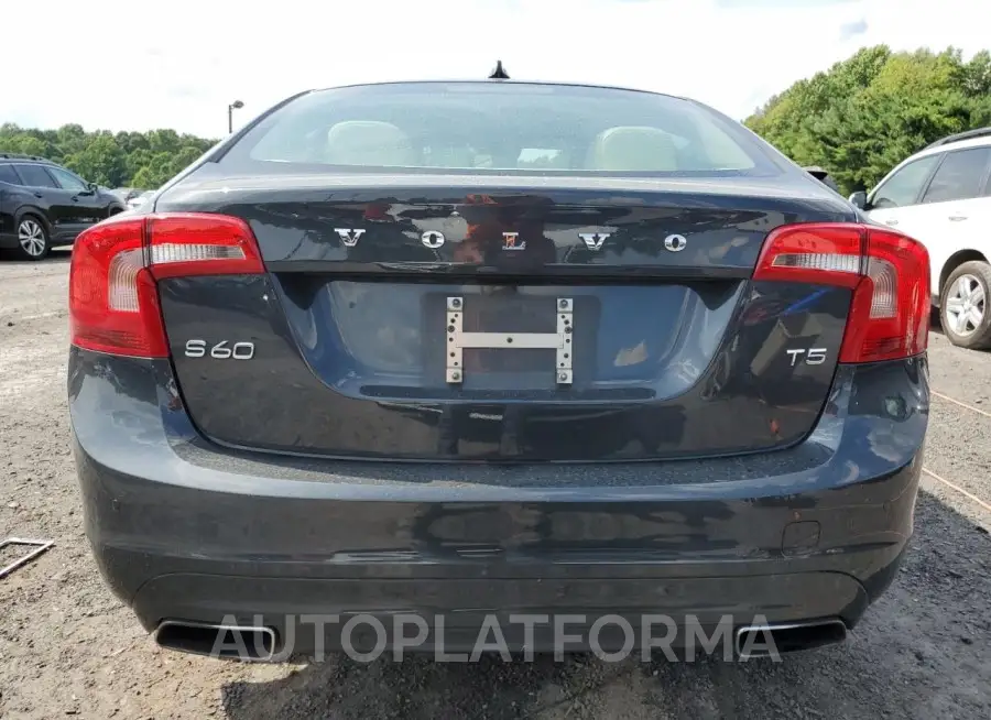 VOLVO S60 PREMIE 2015 vin YV126MFK7F2332497 from auto auction Copart