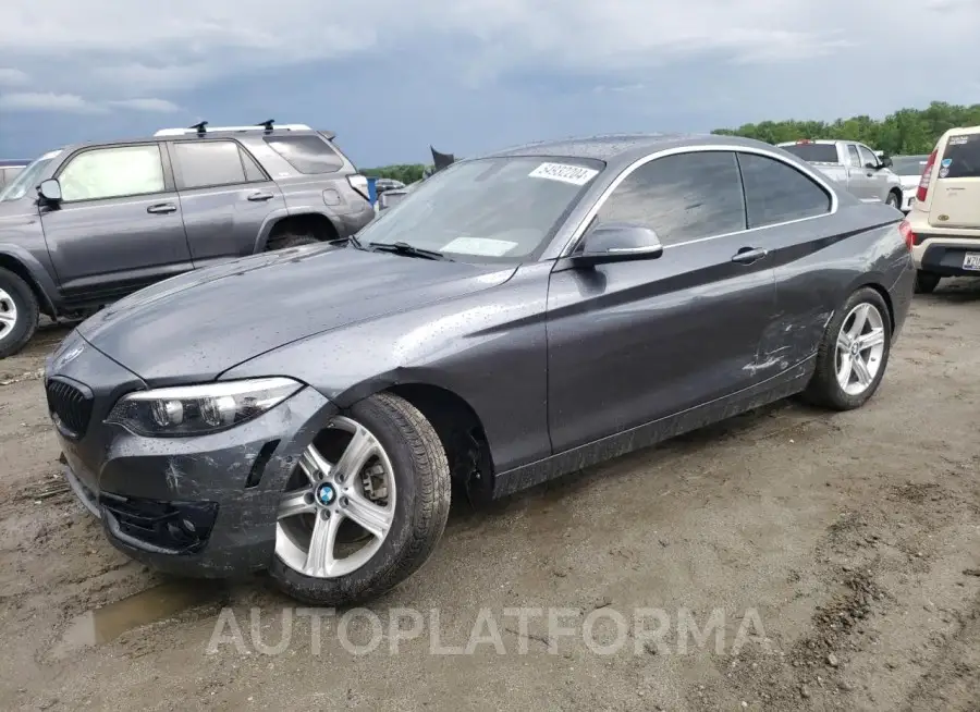 BMW 230I 2018 vin WBA2J1C5XJVD09353 from auto auction Copart