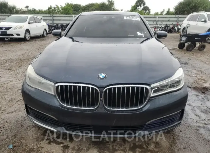 BMW 750 XI 2016 vin WBA7F2C59GG416787 from auto auction Copart