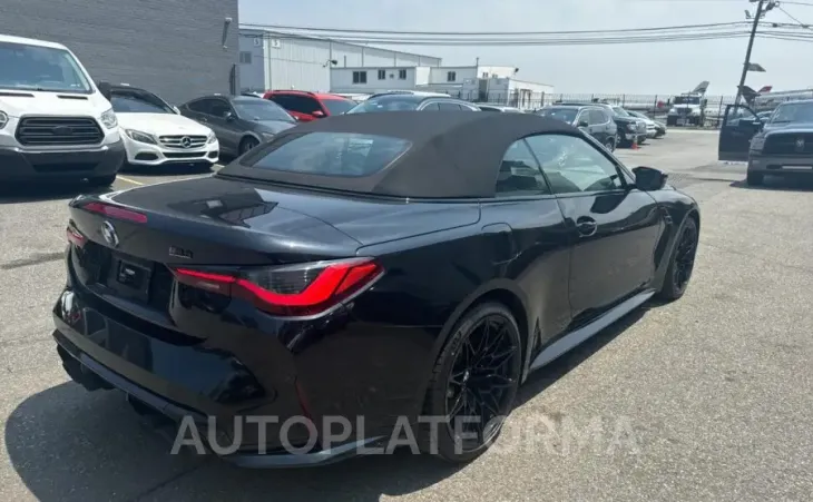 BMW M4 COMPETI 2022 vin WBS33BA05NCK00384 from auto auction Copart