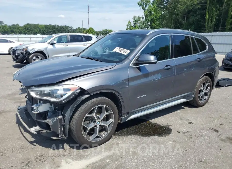 BMW X1 XDRIVE2 2017 vin WBXHT3Z34H4A52007 from auto auction Copart