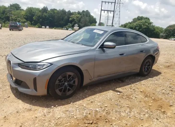 BMW I4 EDRIVE 2023 vin WBY73AW08PFN75939 from auto auction Copart