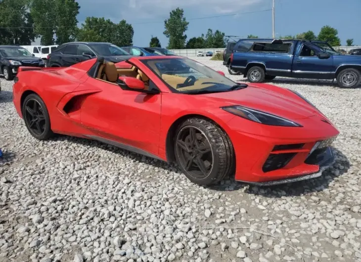 CHEVROLET CORVETTE S 2021 vin 1G1YC3D43M5107361 from auto auction Copart