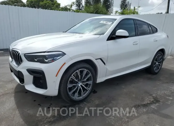 BMW X6 XDRIVE4 2023 vin 5UXCY6C0XP9N56003 from auto auction Copart