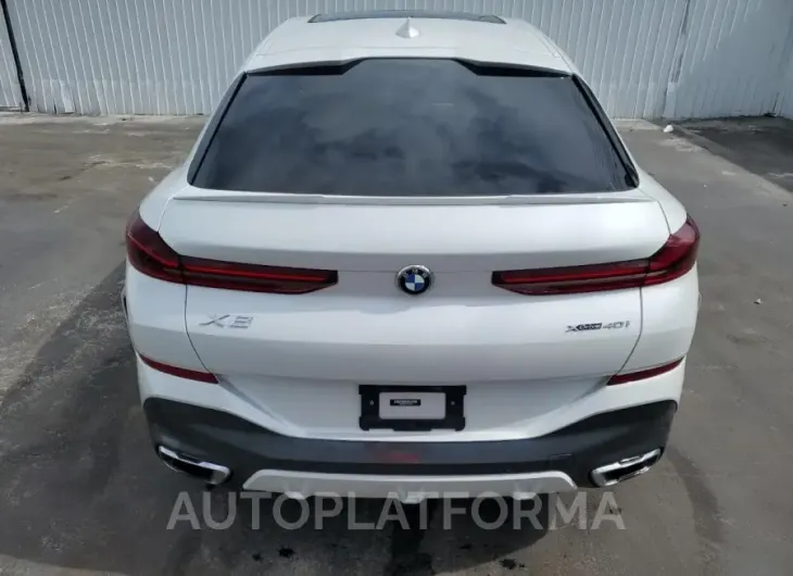 BMW X6 XDRIVE4 2023 vin 5UXCY6C0XP9N56003 from auto auction Copart