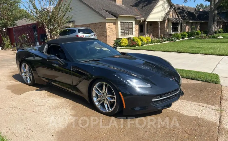 CHEVROLET CORVETTE S 2019 vin 1G1YF3D75K5108865 from auto auction Copart