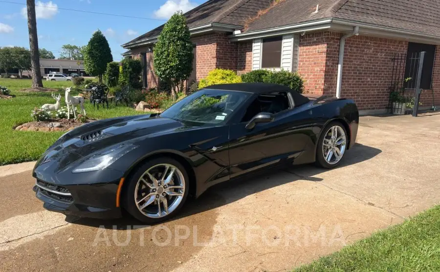 CHEVROLET CORVETTE S 2019 vin 1G1YF3D75K5108865 from auto auction Copart