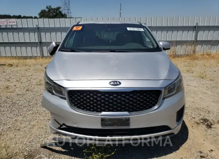 KIA SEDONA LX 2016 vin KNDMB5C13G6091902 from auto auction Copart