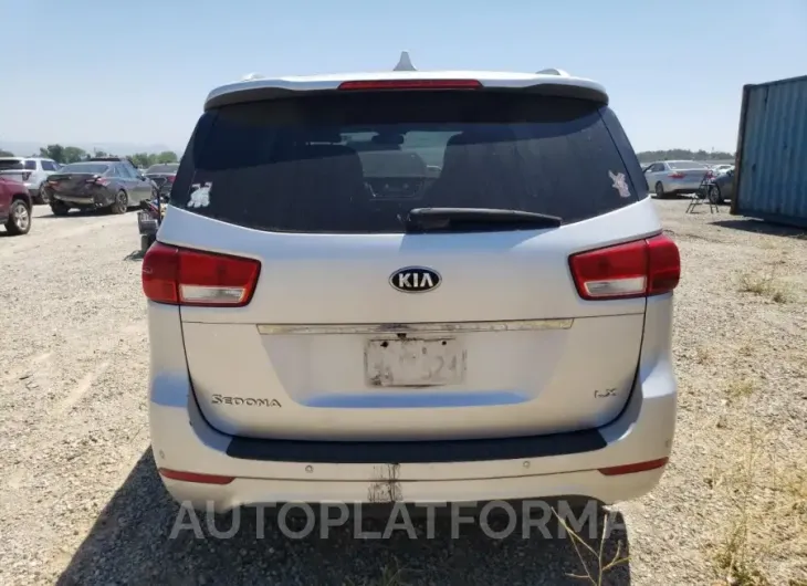 KIA SEDONA LX 2016 vin KNDMB5C13G6091902 from auto auction Copart