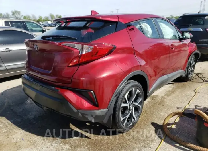 TOYOTA C-HR XLE 2018 vin NMTKHMBX9JR022918 from auto auction Copart