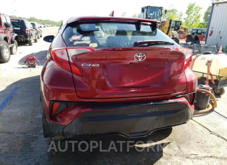 TOYOTA C-HR XLE 2018 vin NMTKHMBX9JR022918 from auto auction Copart