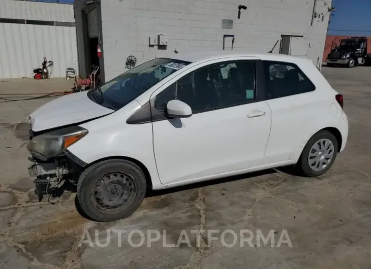 TOYOTA YARIS 2015 vin VNKJTUD37FA026693 from auto auction Copart