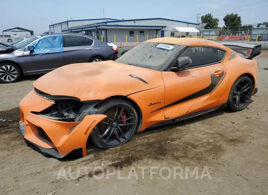 TOYOTA SUPRA BASE 2021 vin WZ1DB0C02MW037563 from auto auction Copart