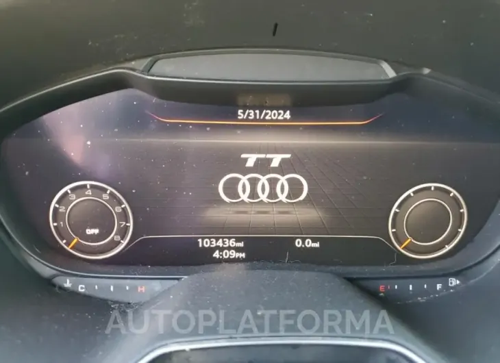 AUDI TT 2017 vin TRUC5AFV5H1010090 from auto auction Copart