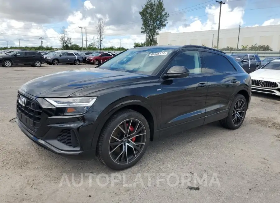 AUDI Q8 PREMIUM 2020 vin WA1EVAF18LD002700 from auto auction Copart