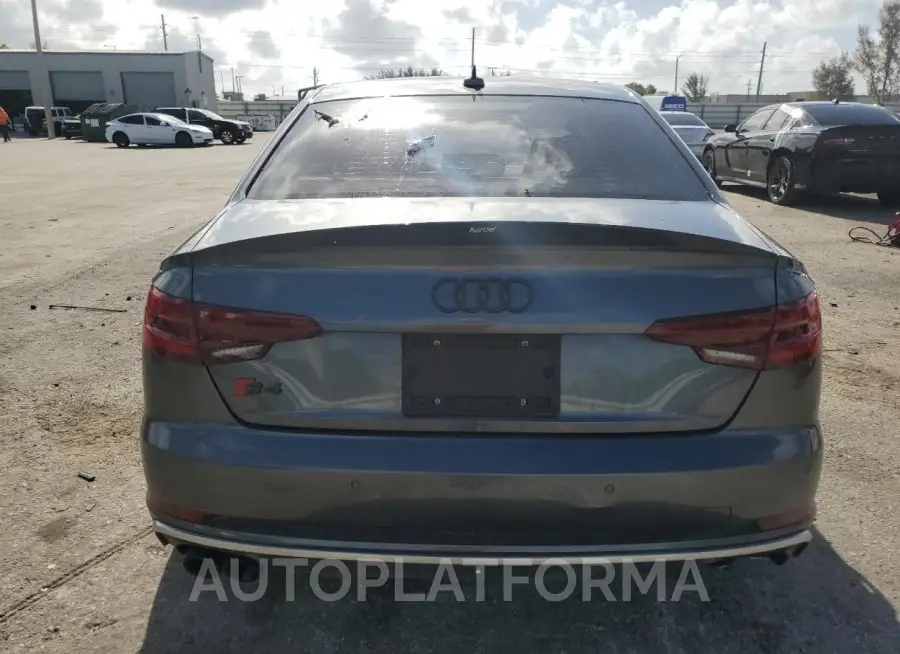 AUDI S4 PREMIUM 2018 vin WAUB4AF44JA095278 from auto auction Copart