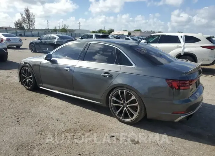 AUDI S4 PREMIUM 2018 vin WAUB4AF44JA095278 from auto auction Copart