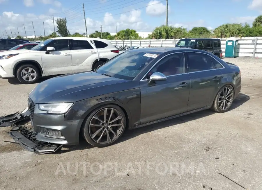 AUDI S4 PREMIUM 2018 vin WAUB4AF44JA095278 from auto auction Copart